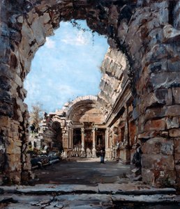ダイアナ神殿、1890年。 作： Emmanuel Lansyer