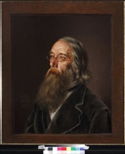 Vasily Alexeyevich Yelagin (Elaguine) (1818-1879) の肖像、Dmitriev-Mamonov、Emmanuil Alexandrovich (1824-1880)。 キャンバスに油彩 作： Emmanuil Alexandrovich Dmitriev Mamonov