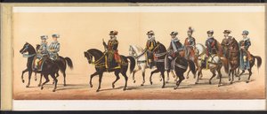 ハールレムの行列、1872年（プレート6） 1872 年 4 月 1 日、ハールレムで開催された行列。 (オブジェクトのシリーズ タイトル)