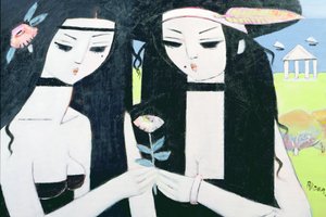テンプル、2008年（キャンバスボードに油彩 作： Endre Roder