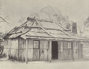 樹皮の小屋 作： English Photographer