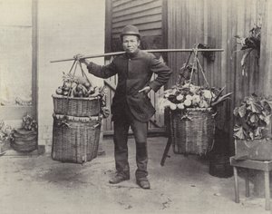 中国の野菜ホーカー 作： English Photographer
