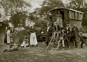 エセックスのジプシー野営地 作： English Photographer