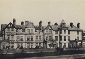 Aldeburgh, Wentworth Castle Hotel (モノクロ写真)