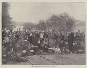 バルナの病院でのアルメニア難民 作： English Photographer