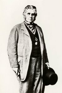 オーガスタス・ヘンリー・レーン＝フォックス・ピット・リバーズ、ポートレート（モノクロ写真
