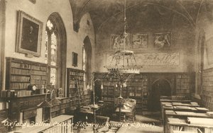 Balliol College Library、オックスフォード 作： English Photographer