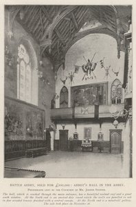 20万ポンドで販売されたバトル修道院、修道院のアボッツホール 作： English Photographer