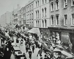 ブリックレーンマーケット、ブリックレーン：全体像、1895