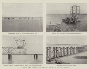 スーダンのアトバラ川に架かる橋の建設 作： English Photographer