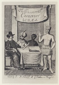 Cベック『The Vniversall Caracter, I Rothwell』1657年（モノクロ写真 作： English Photographer