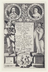 C Maupas, A French Grammar, R Mynne 1634 (bw/photo) 作： English Photographer
