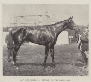 キャップアンドベルズII、オークスの勝者、1901 作： English Photographer