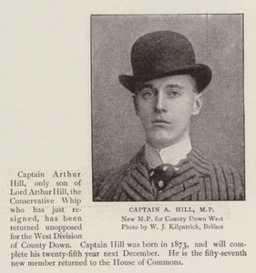 Captain A Hill, MP  作： English Photographer