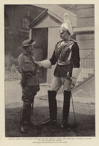 エイムズ船長、イギリス軍で最も高い将校、ローデシアン馬の名誉あるモーリス・ギフォード 作： English Photographer