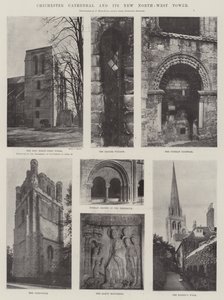 チチェスター大聖堂とその新しい北西タワー 作： English Photographer