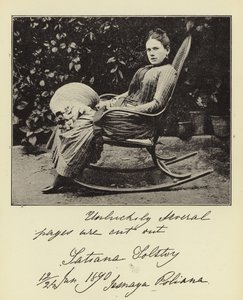 伯爵夫人タチアナトルストイ 作： English Photographer