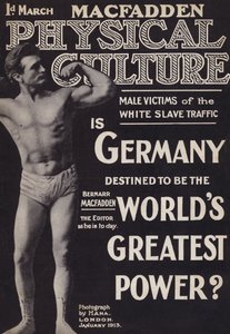 物理文化誌の表紙、1913年1月 作： English Photographer