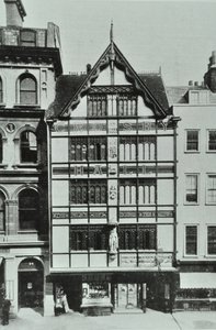 クロスビーホール、ビショップスゲート、ロンドン、1890 作： English Photographer