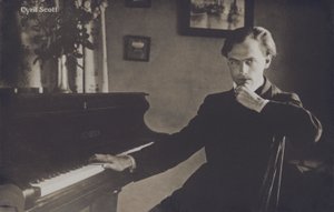 シリル・スコット（イギリスの作曲家、作家、詩人）（モノクロ写真 作： English Photographer