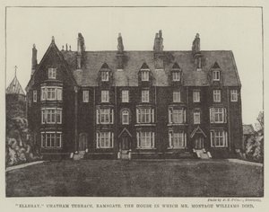 Elleray、Chatham Terrace、Ramsgate、Montagu Williams氏が亡くなった家 作： English Photographer