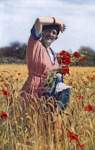 イブの娘の中で最も美しいとされる英国人女性（カラー写真 作： English Photographer