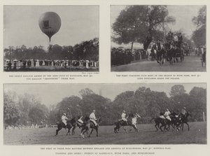 ファッションとスポーツ、ラネラー、ハイドパーク、ハーリンガムでのイベント 作： English Photographer