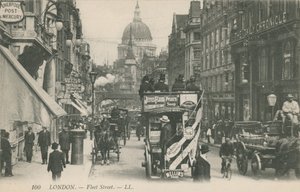 フリートストリート、ロンドン 作： English Photographer