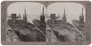殺害の艦隊？ 1918年11月にハリッジで降伏した、これまで私たちの帝国に直面した最大の脅威であるボート（立体印刷）
