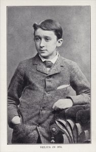 1874年のフレデリックデリウス 作： English Photographer