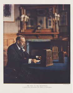 ジョージ5世、イギリス連邦と帝国へのクリスマス・メッセージを放送 作： English Photographer
