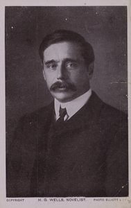 HGウェルズ（1866-1946）、イギリスの小説家 作： English Photographer