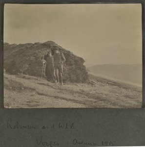 ハロルドローパーロビンソンとウィリアムローレンスブラッグ、ヴォージュ、1915年秋 作： English Photographer