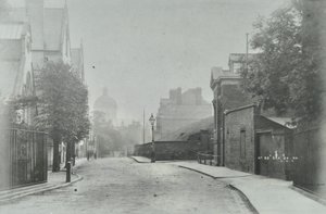 ハイゲートアーチウェイ：1896年の西部アプローチ 作： English Photographer