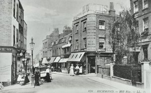 ヒルライズ、リッチモンド：全体図、1895 作： English Photographer