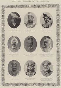戴冠式のインド代表