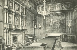 ウェストミンスター寺院「エルサレムの間」（モノクロ写真 作： English Photographer