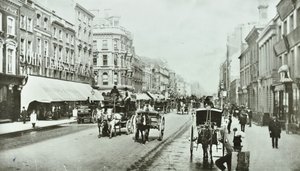 ジョンルイス、オックスフォードストリート、ウェストミンスターLB：オックスフォードサーカス、1890年 作： English Photographer