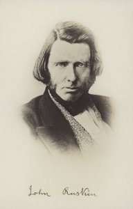 ジョンラスキン（1819〜1900年）、英語作家、美術評論家、芸術家、社会思想家 作： English Photographer
