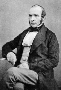 John Snow (1813-1858) 疫学の研究で知られるイギリスの医師 1887年に出版されたオートタイプ1856年版 作： English Photographer