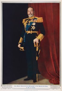 1935 年のジョージ 5 世 作： English Photographer