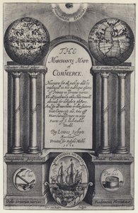 L・ロバーツ『The Merchants Mapp of Commerce』R Mabb 1638（モノクロ写真 作： English Photographer