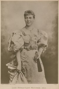 Lady Renals-Lady Mayoress、1894-95 作： English Photographer