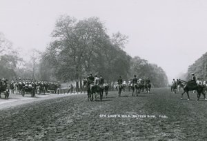 Ladys Mile、Rotten Row、Hyde Park、ロンドン 作： English Photographer