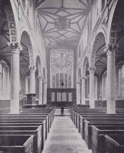 ロンドン市内の教会。St Katherine Cree（モノクロ写真 作： English Photographer