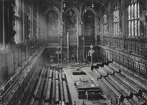 ロンドン貴族院（モノクロ写真 作： English Photographer
