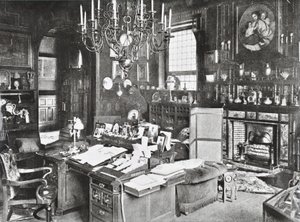 マールボロハウス、ポールモール、ウェストミンスターLB：プリンスオブウェールズ研究、1895 作： English Photographer