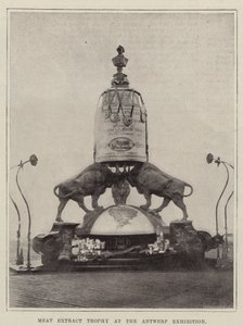 アントワープ展示会での肉エキストロフィー 作： English Photographer