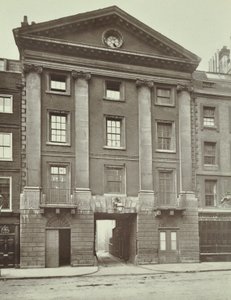 ミドルテンプルゲートハウス、1885年 作： English Photographer