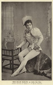 ミス・ビリー・バーロウ、リトル・ボーイ・ブルー 作： English Photographer